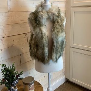 Faux Fur Vest by Ann Taylor Loft - Size XS - Never worn